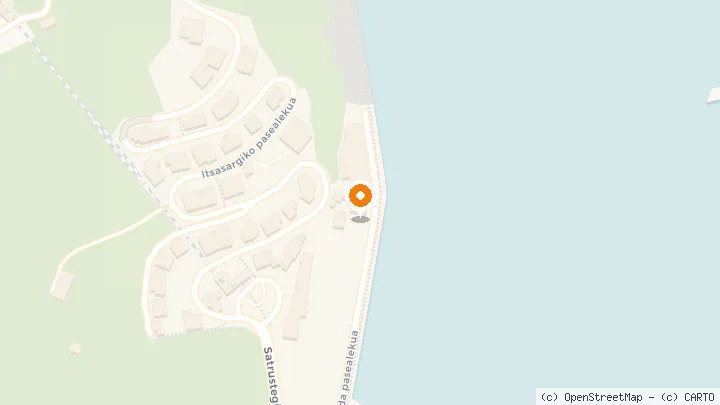Mapa con la ubicación de Real Club de Tenis de San Sebastián